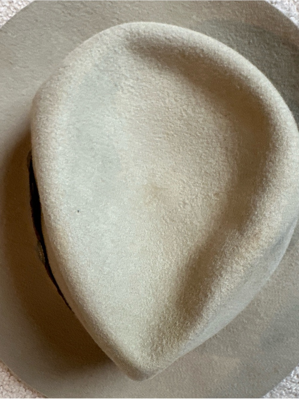 Outback Trading 2X Felt Cowboy Hat with Decorative Band - Light Taupe - Picture 11 of 16